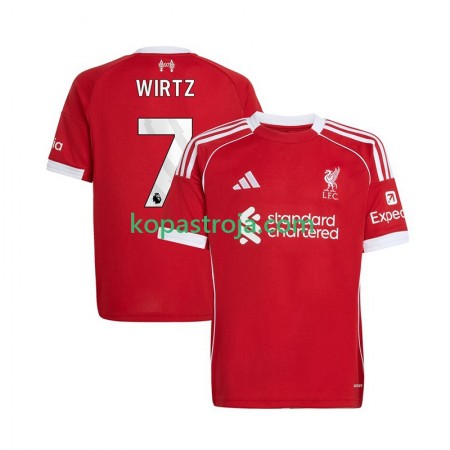 Billiga Fotbollströjor Liverpool Florian Wirtz 7 Hemma tröja 2025/26 Kortärmad